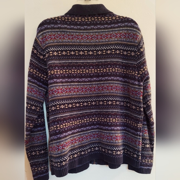 Vintage Knitted Nordic Cardigan - Picture 3 of 3